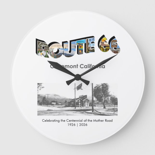 Route 66 Uhr (Vorderseite)