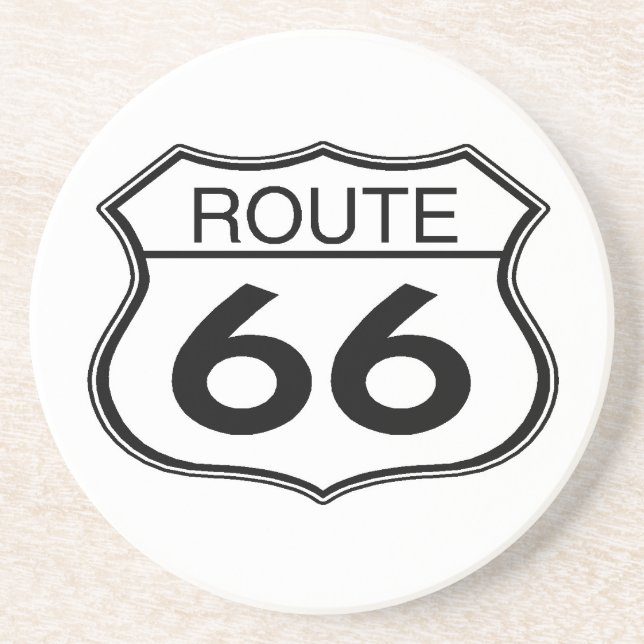 Route 66 - Untersetzer (Vorne)