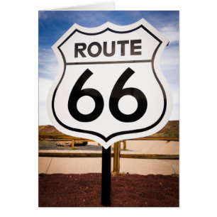 Route 66 Verkehrsschild, Arizona