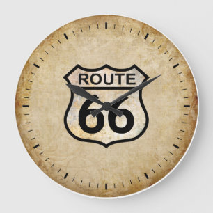 Route 66 Wanduhr
