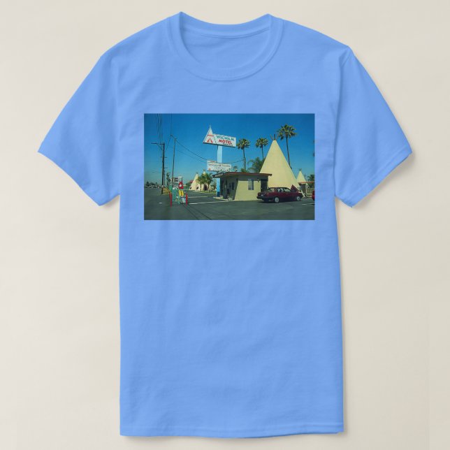 Route 66 Wigwam Motel  T-Shirt (Design vorne)