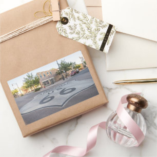 Route 66 Winslow Arizona Rechteckiger Aufkleber