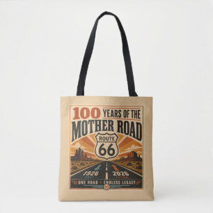 Route 66 Wüsten-Highway Americana-Tasche Kunst