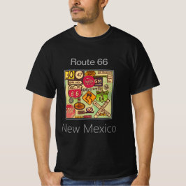 Route 66 Zeichen, New Mexico T-Shirt