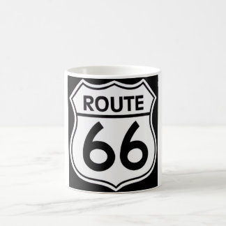 „ROUTE 66 " zerteilt Tasse