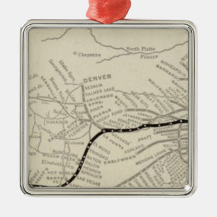 Route der California Limited Ornament Aus Metall
