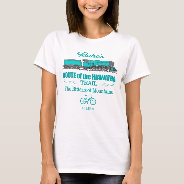 Route der Hiawatha (RT2) T-Shirt (Vorderseite)