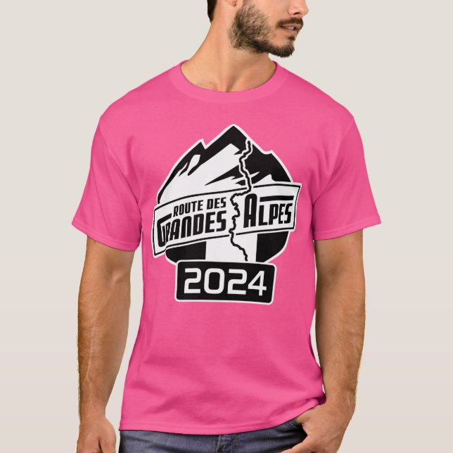 Route des Grandes Alpes T-Shirt (Vorderseite)