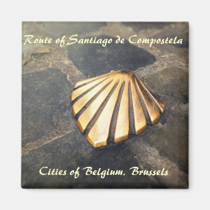 Route Santiago de Compostela Magnet