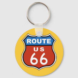 Route US 66 Schlüsselanhänger