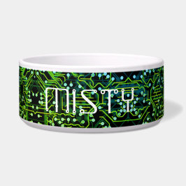 Routing-Prozess Grüner Abstrakter elektronischer G Napf