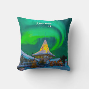 Rovaniemi, Finnland - Magische Aurora Kissen
