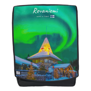 Rovaniemi, Finnland - Magische Aurora  Rucksack