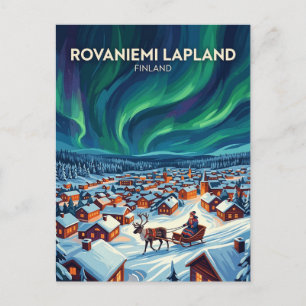 Rovaniemi Finnland Postkarte