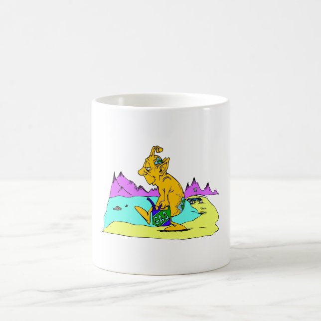 Rover aus Gas heraus Kaffeetasse (Mittel)