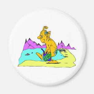 Rover aus Gas heraus Magnet