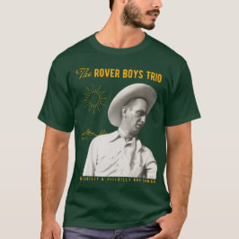 Rover Boys Trio Cowboy T - Shirt in Forest Green