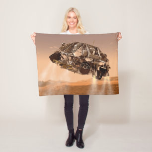 Rover & Descent-Bühne für das Wissenschaftslabor f Fleecedecke