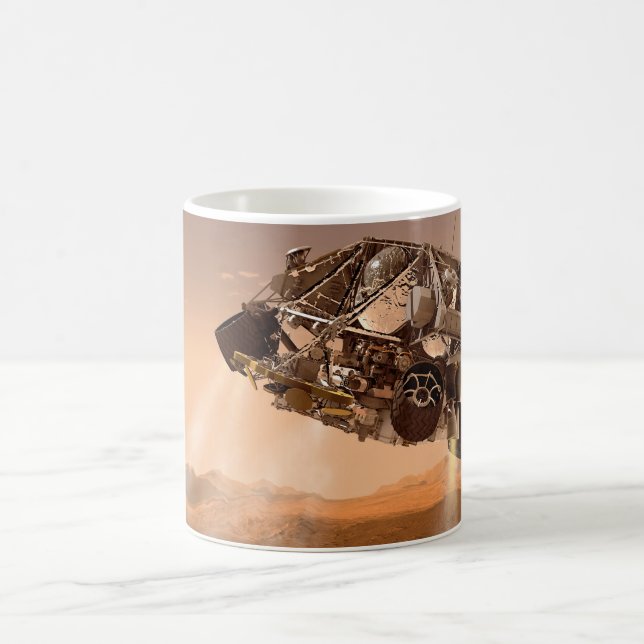 Rover & Descent-Bühne für das Wissenschaftslabor f Kaffeetasse (Mittel)