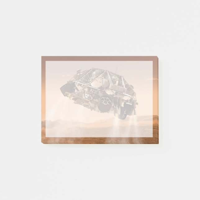 Rover & Descent-Bühne für das Wissenschaftslabor f Post-it Klebezettel (Vorderseite)