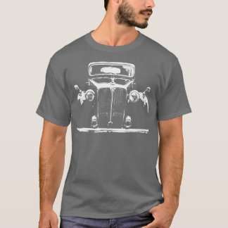 Rover P3, 1940er, klassisch, monoblock weiß T-Shirt