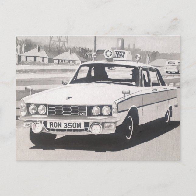 Rover P6 3500 V8 Postkarte (Vorderseite)