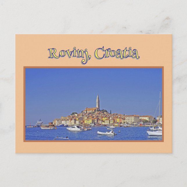ROVINJ (ISTRIA) KROATIEN POSTKARTE (Vorderseite)