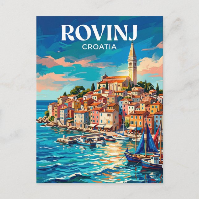 Rovinj Kroatien Postkarte (Vorderseite)