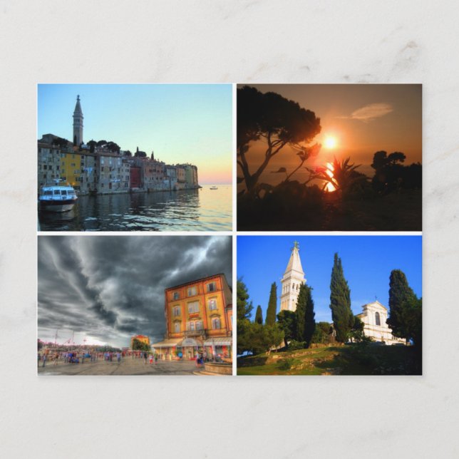Rovinj, Kroatien Postkarte (Vorderseite)