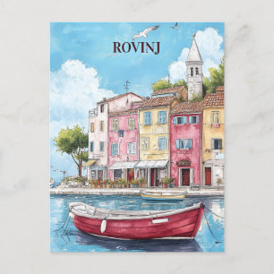 Rovinj Kroatien Reisen Postkarte