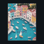 Rovinj Kroatien Reisen Postkarte<br><div class="desc">Diese Postkarte wird von den historischen Sehenswürdigkeiten von Rovinj,  Kroatien,  inspiriert.</div>