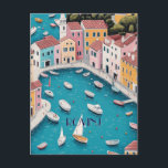 Rovinj Kroatien Reisen Postkarte<br><div class="desc">Diese Postkarte wird von den historischen Sehenswürdigkeiten von Rovinj,  Kroatien,  inspiriert.</div>