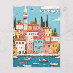 Rovinj Kroatien Reisen Postkarte