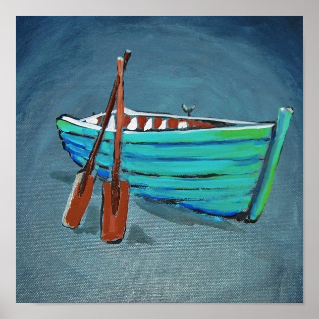 Row Boat Poster (Vorne)