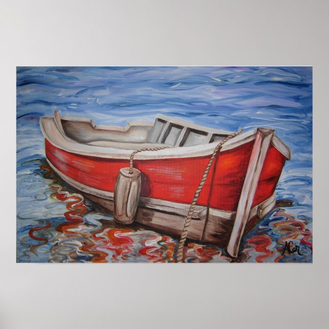 Row Boat Poster (Vorne)