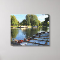 Row Boats on River, Stratford Upon Avon UK