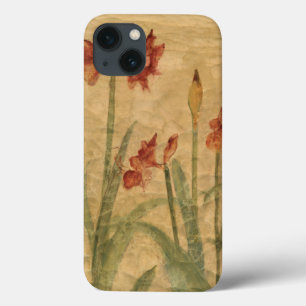 Row of Red Amaryllis Case-Mate iPhone Hülle