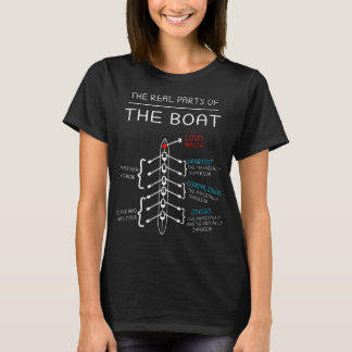 Row Rowing Team Race Boat Coxswain T-Shirt