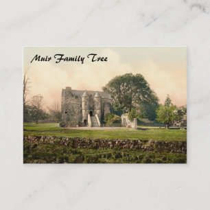 Rowallan Castle, Kilmarnock, Ayrshire, Schottland Visitenkarte