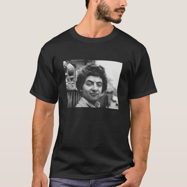 Rowan Atkinson Mr Bean Blackadder Schauspieler in  T-Shirt (Vorderseite)