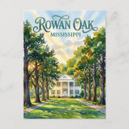 Rowan Oak USA is already in English and partially Postkarte