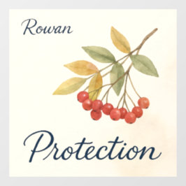 Rowan Protection Fensteraufkleber