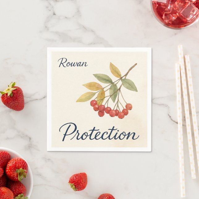 Rowan Protection Serviette (Beispiel)