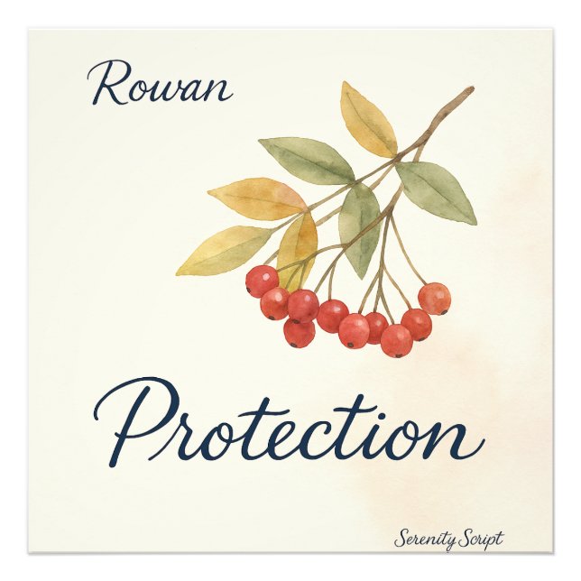 Rowan — Schutz | Serenity Script Collection Fotodruck (Vorne)