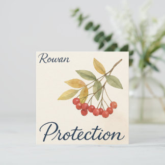 Rowan-Schutzkarte