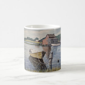 Rowboat auf der See-Tasse Tasse