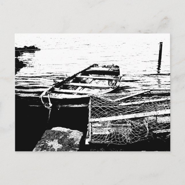 Rowboat-Postkarte Postkarte (Vorderseite)