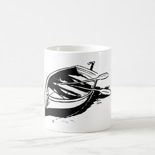 Rowboat Sketch Kaffeetasse