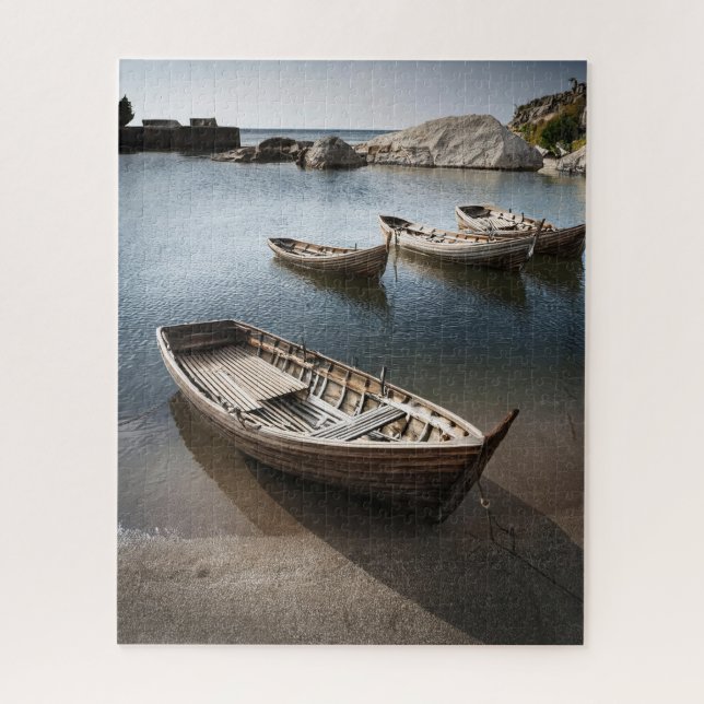 Rowboats Jigsaw Puzzle (Vertikal)