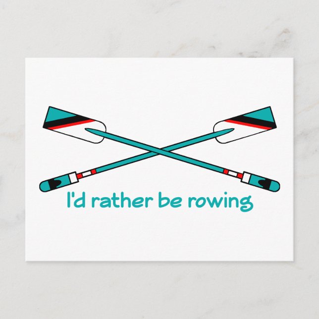 RowChick Rather Postkarte (Vorderseite)